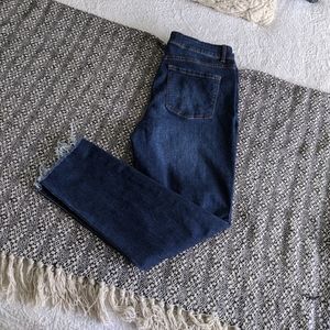 NWOT Time and Tru Raw Hem Distressed Jeans, 14